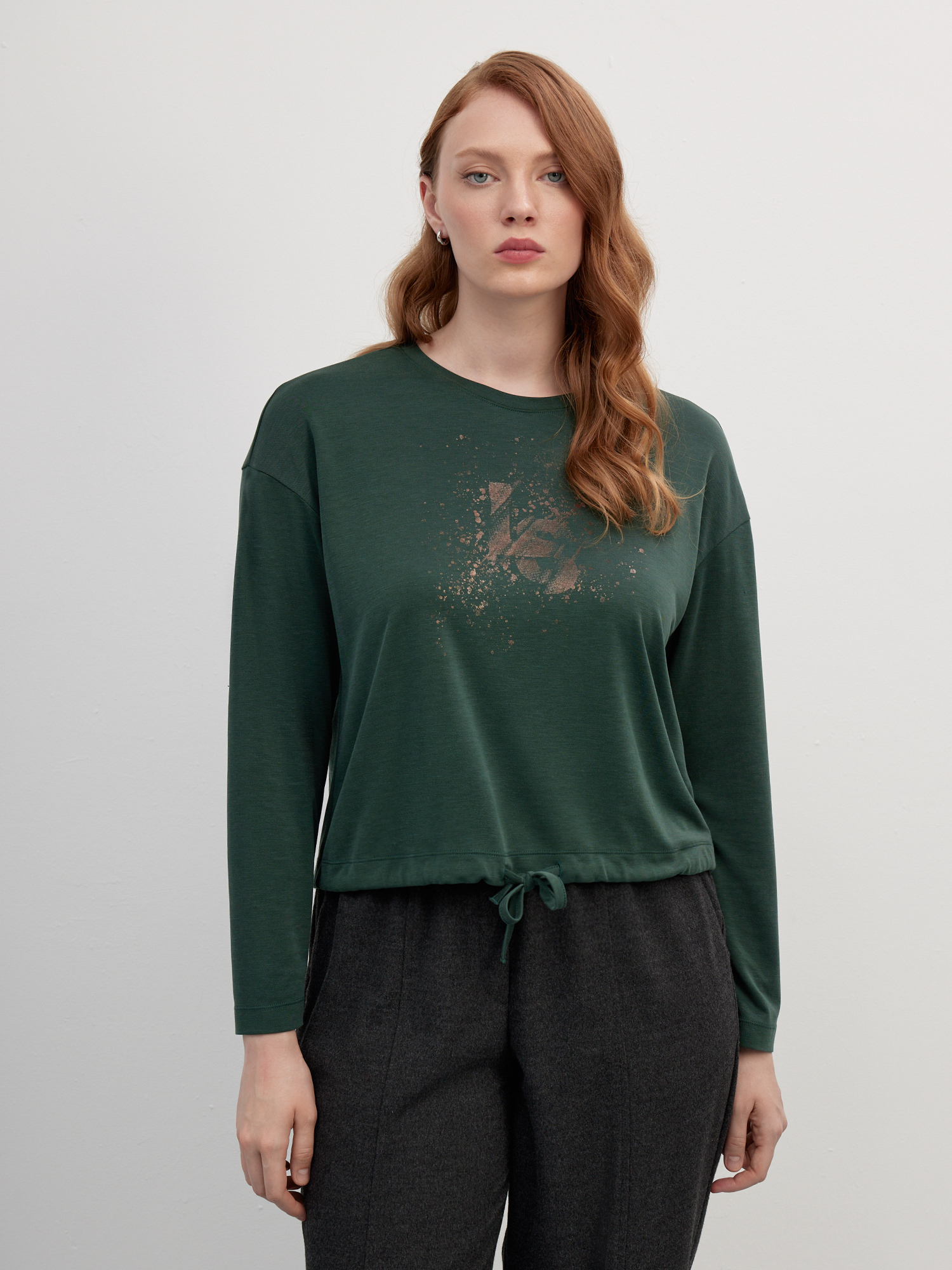 Свитшот с принтом 4XL56 1499₽