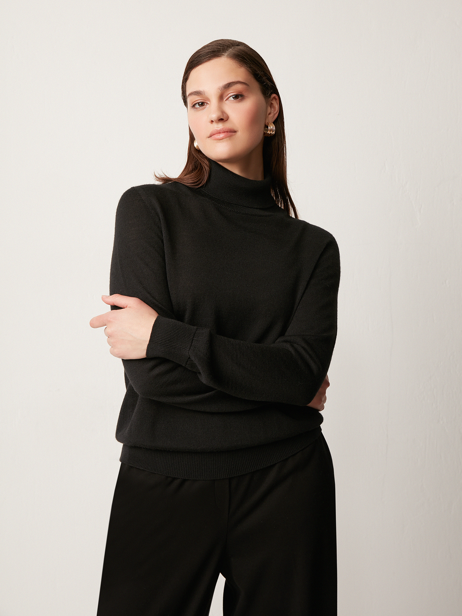 Водолазка базовая шерстяная XXL52 3249₽