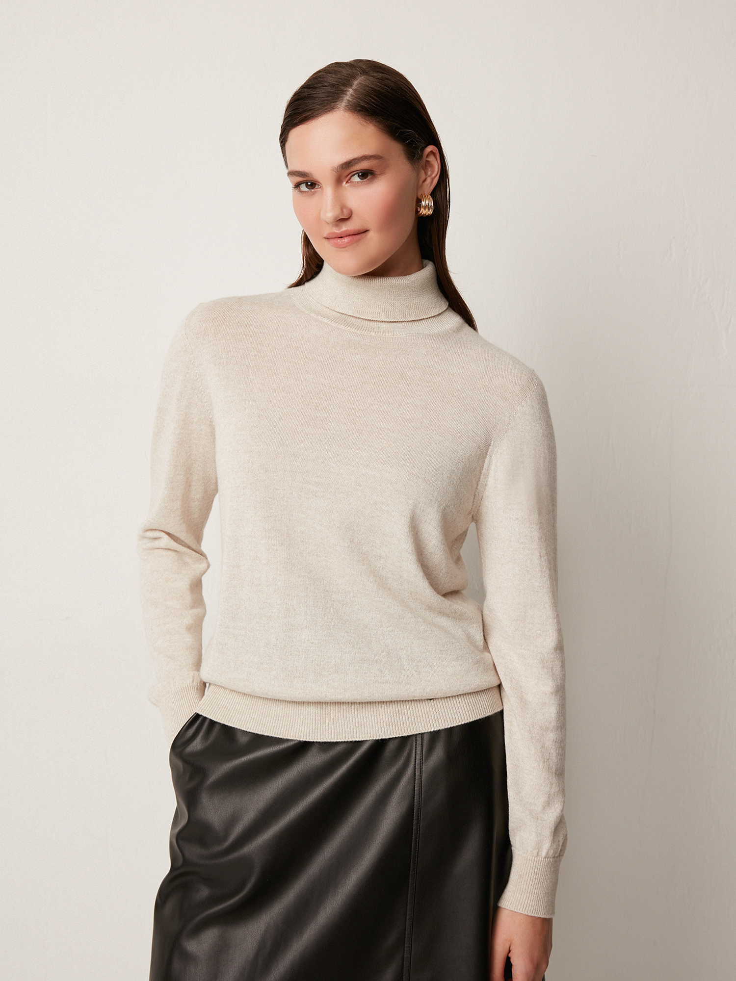 Водолазка базовая шерстяная XXL52 3249₽