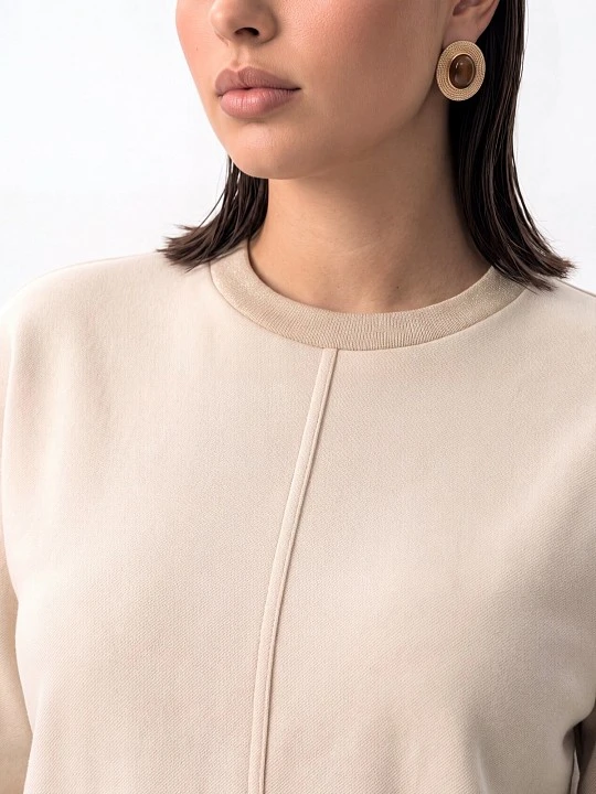Блуза из мягкого трикотажа с шерстью Lalis арт. BL2049K