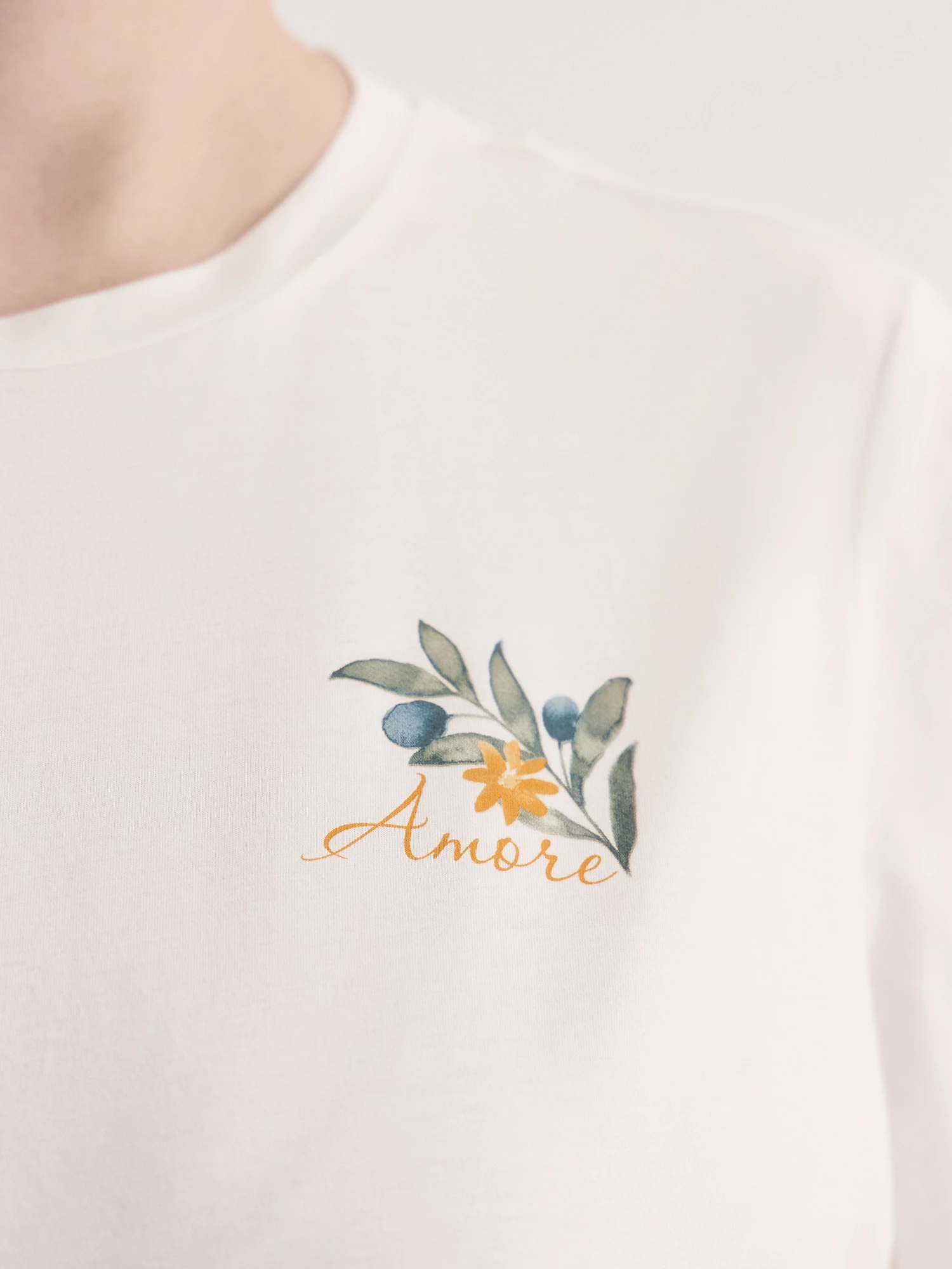 Футболка из хлопкового трикотажа с принтом Lalis арт. TS0125K5P