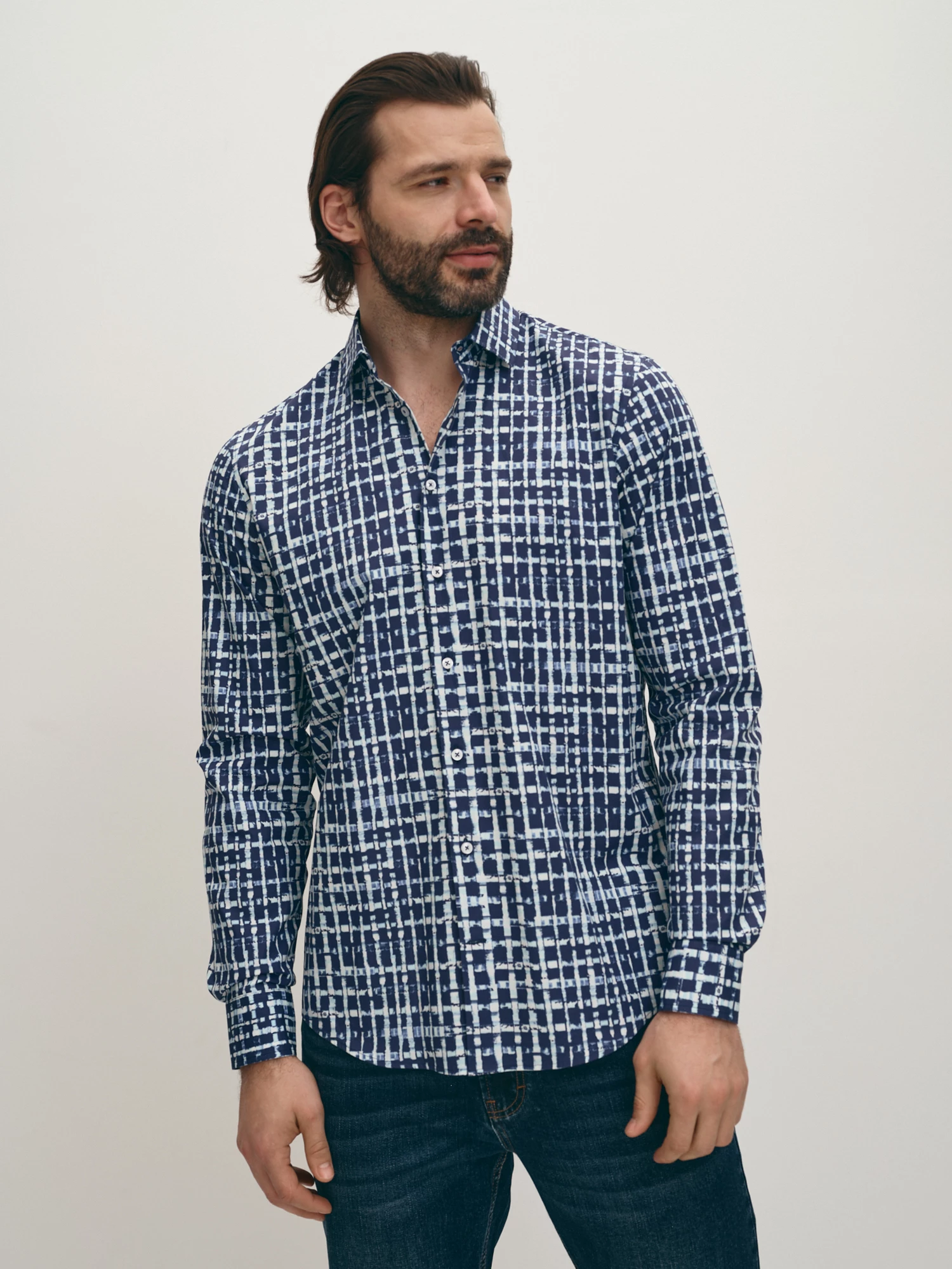 Рубашка из 100% мягкого хлопка 20line арт. IRU01151