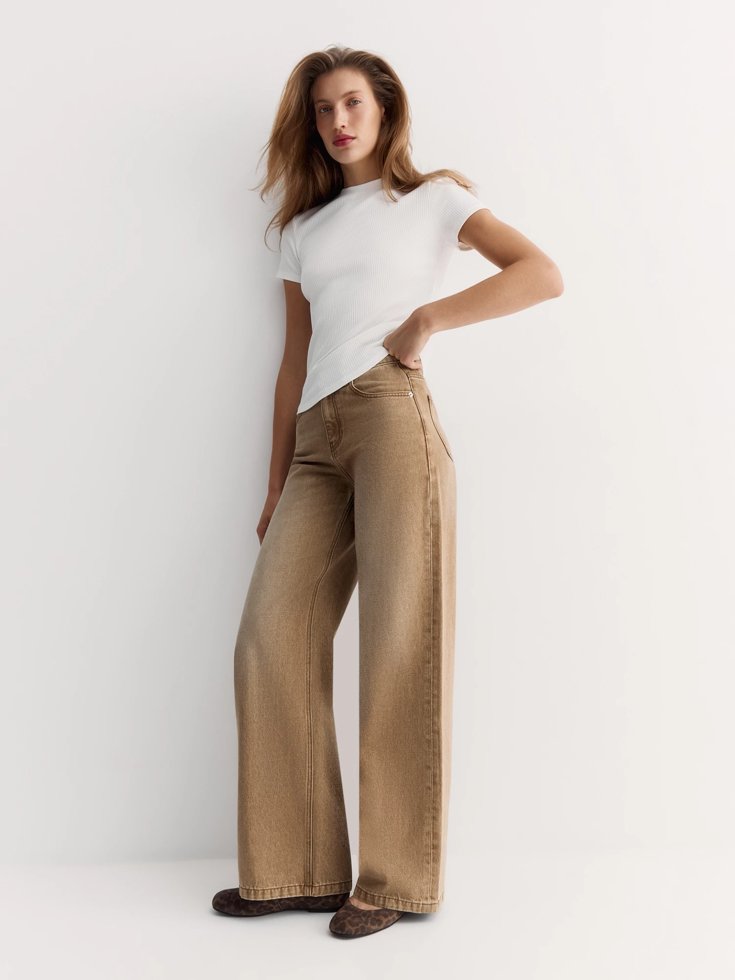 Футболка из фактурного хлопкового трикотажа Elis арт. TS0164K