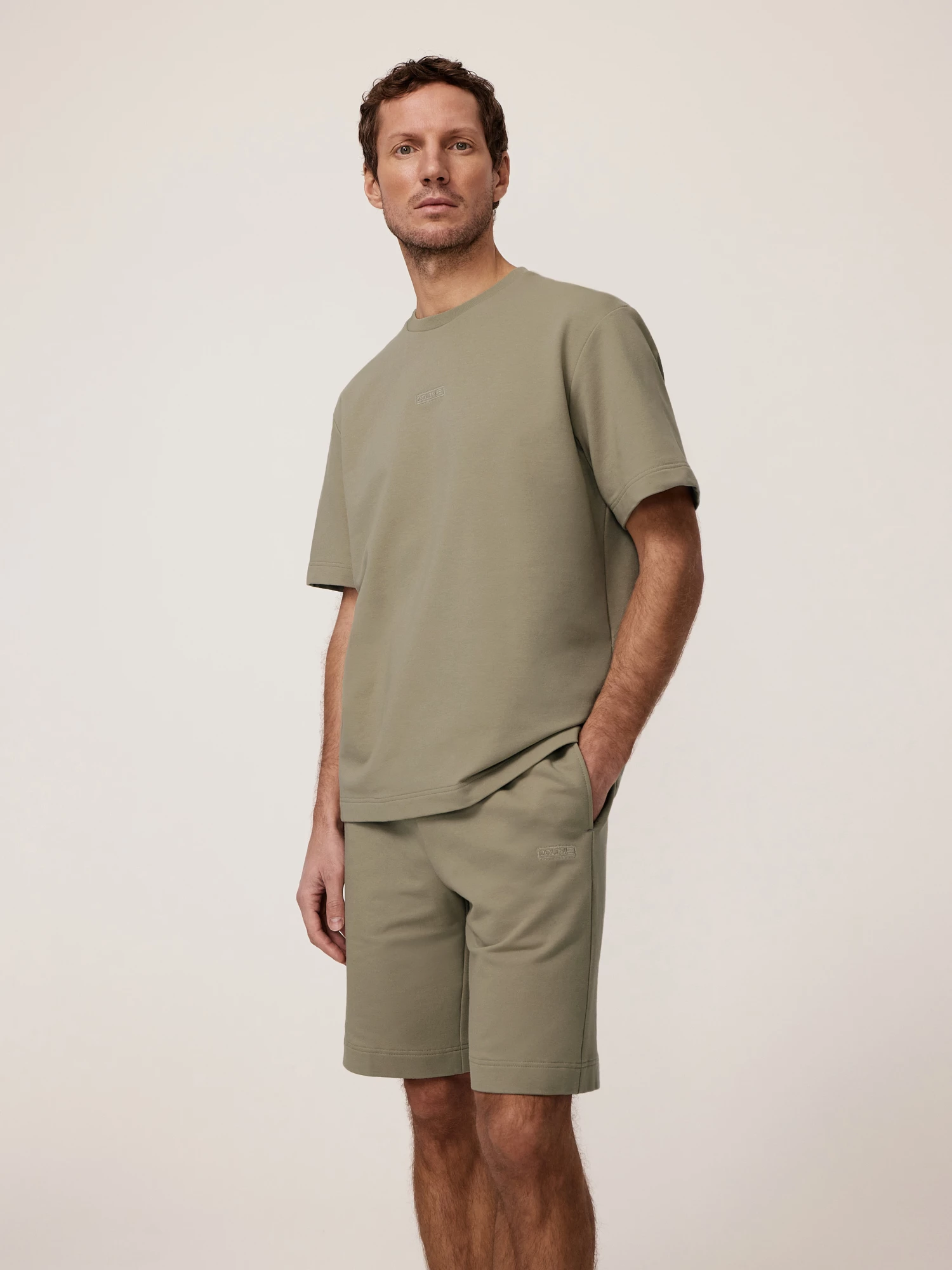 Шорты из эластичного хлопкового футера 20line арт. ISS0003K