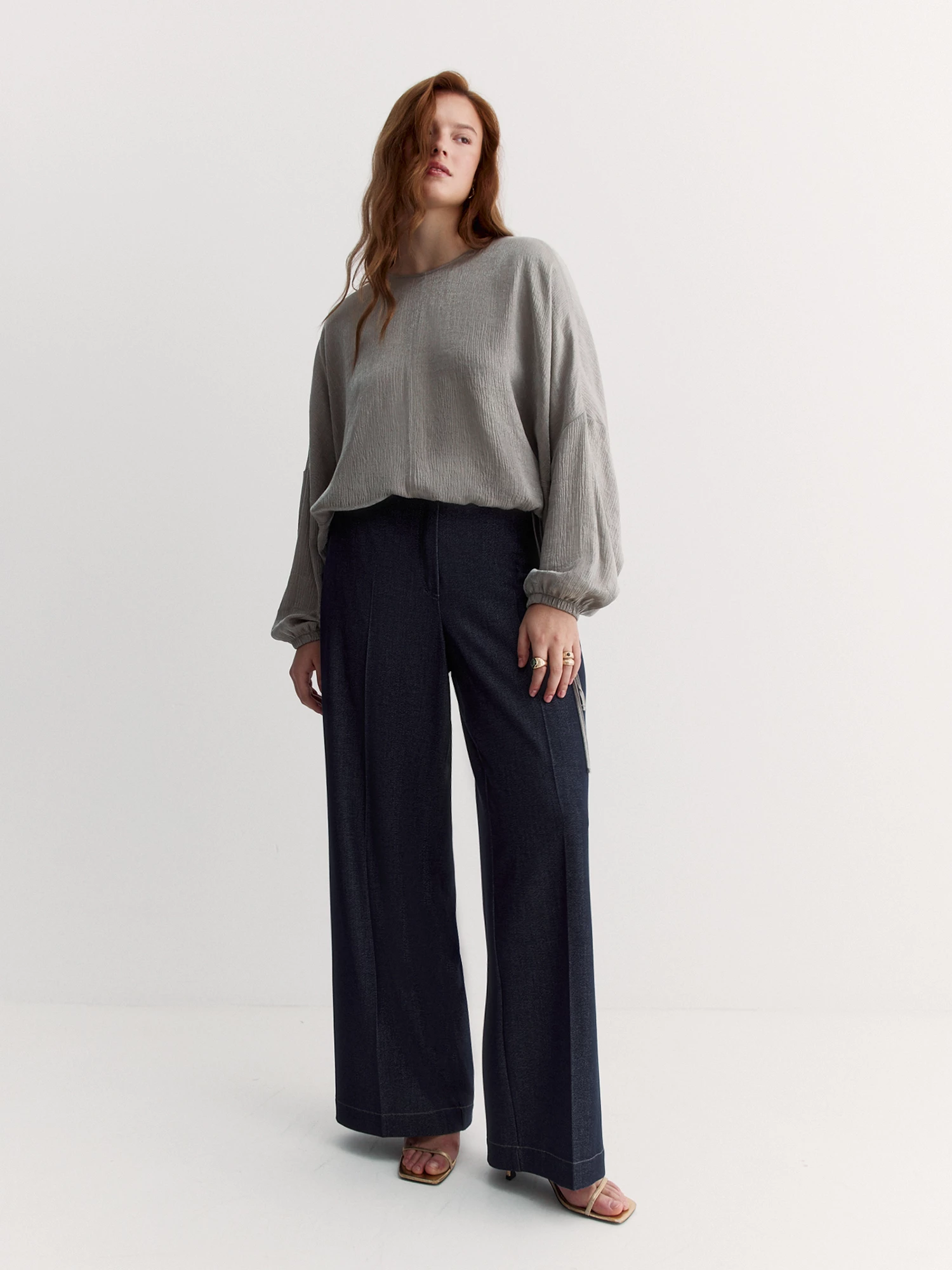 Блуза с кулиской по низу Lalis арт. BL1769