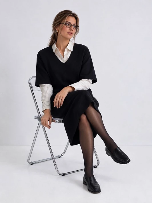 Платье из вискозной пряжи Lalis арт. DR1144VY1