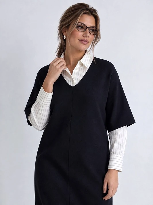 Платье из вискозной пряжи Lalis арт. DR1144VY1