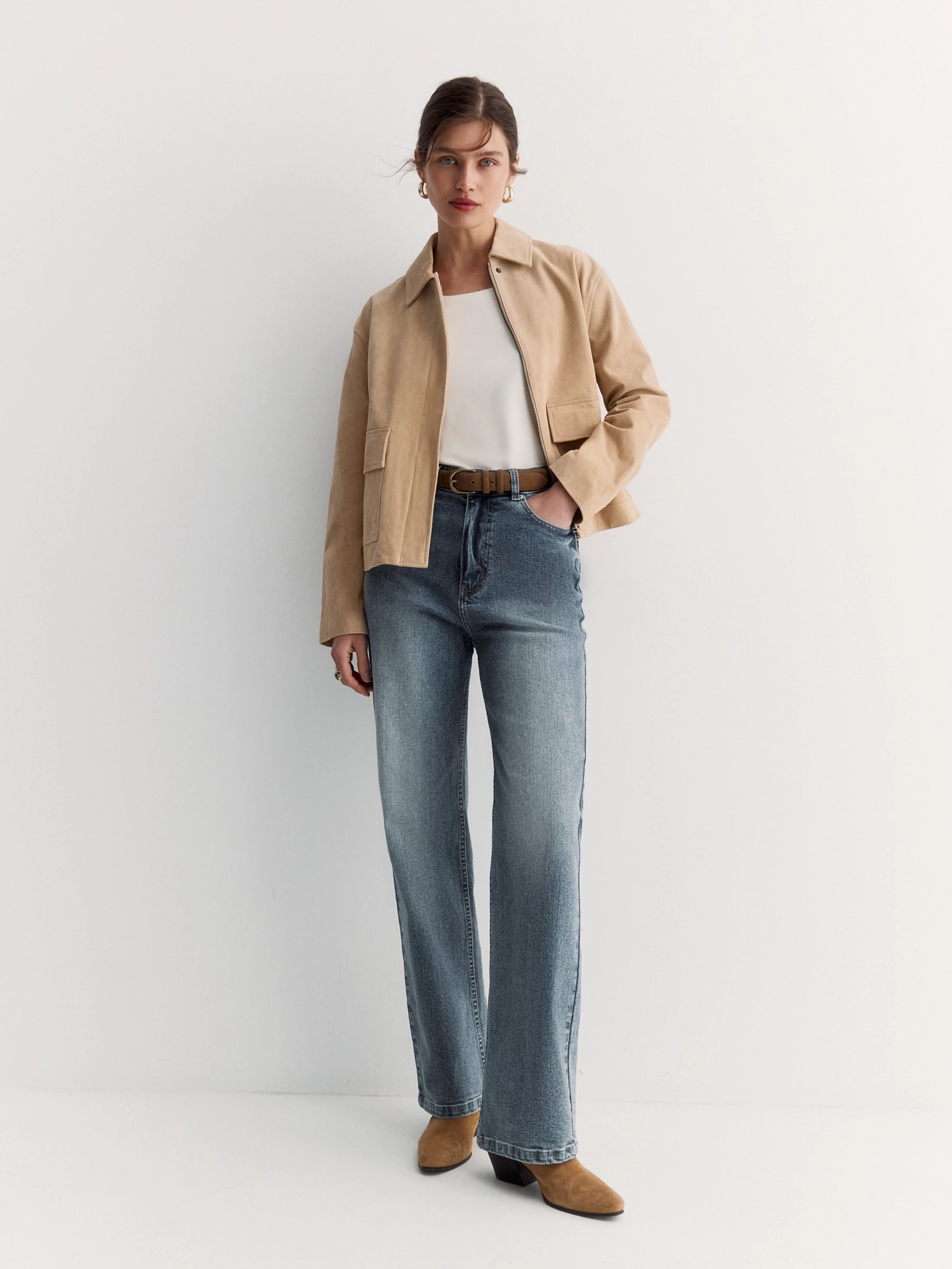 Куртка из натуральной замши Elis арт. KD0074Y1