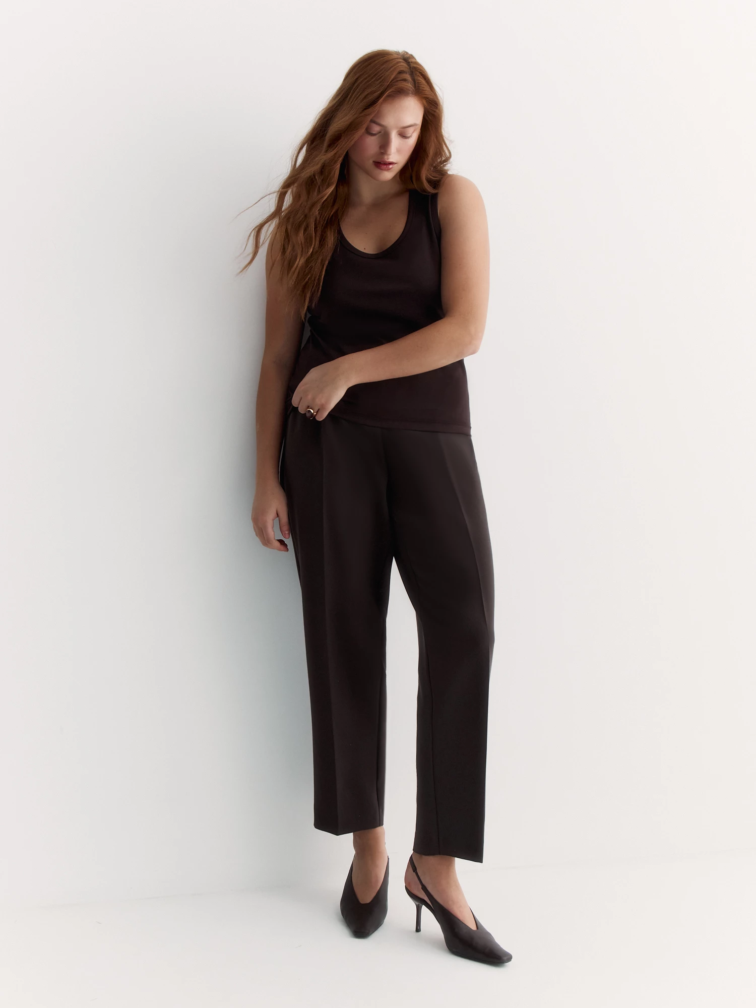 Базовый топ из вискозного трикотажа Lalis арт. TP0117KХ