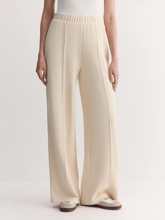 Брюки со стрелками из мягкого вискозного пике Elis арт. PT0008K