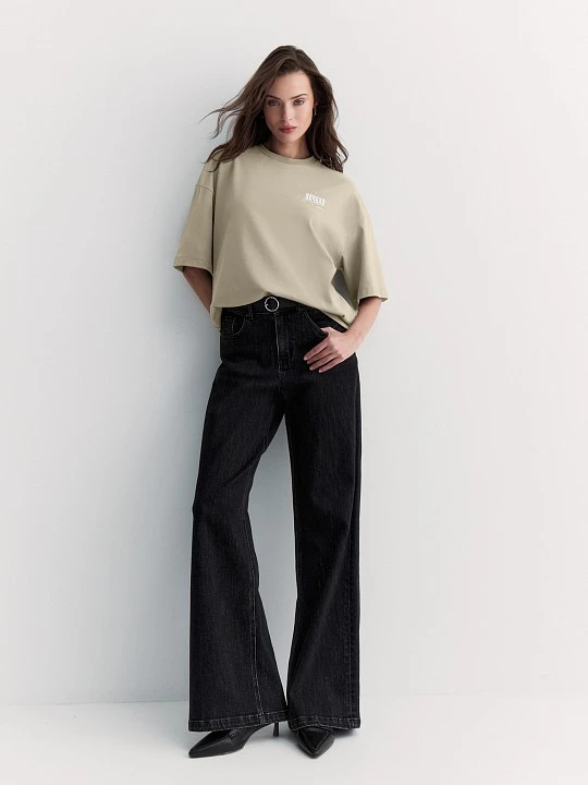 Хлопковая футболка с peach-эффектом Elis арт. TS0142K