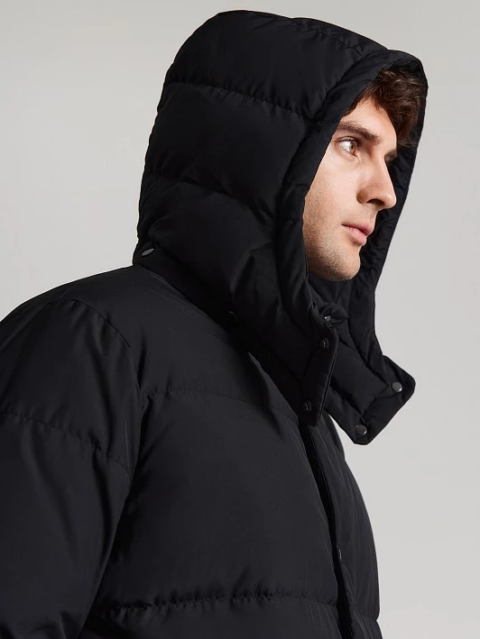 Куртка со съемным капюшоном, утепленная наполнителем пух/перо 20line арт. IPH0038