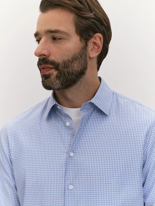 Рубашка силуэта regular из 100% хлопка 20line арт. IRU01205