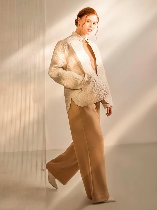 Стеганая куртка на кнопках Lalis арт. KR0099S