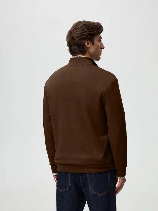 Свитшот из трикотажа с шерстью и хлопком 20line арт. IBS0026K