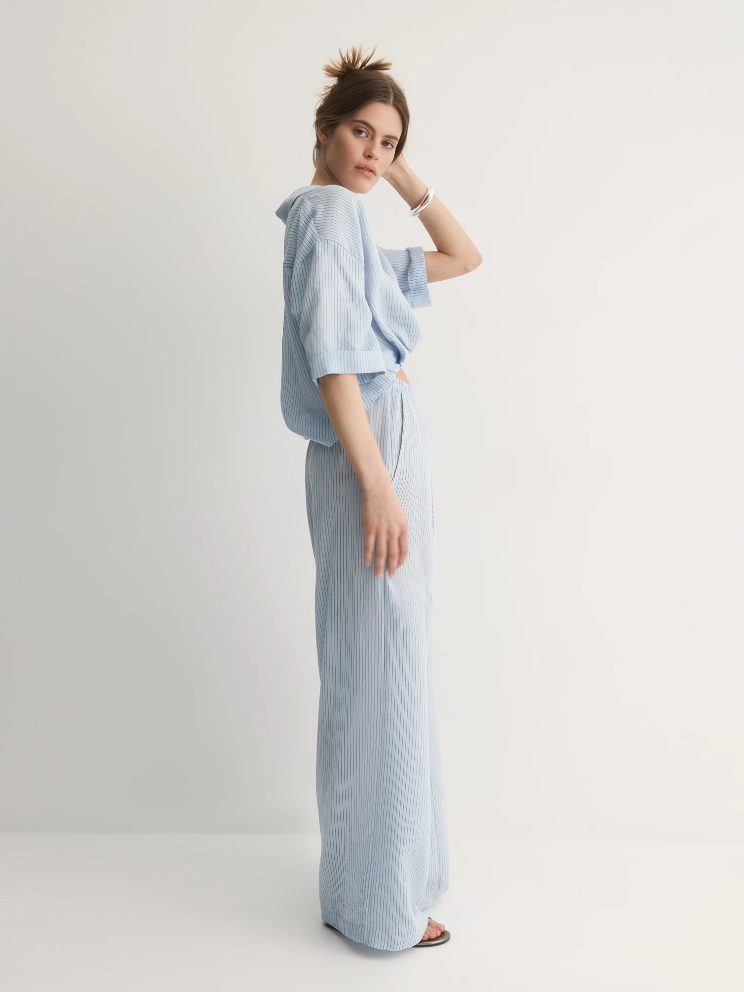 Легкие прямые брюки Elis арт. TR05377