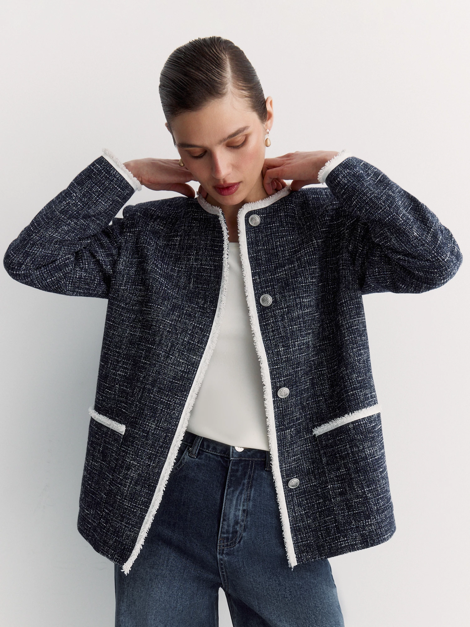 Жакет с тесьмой Elis арт. JC0188