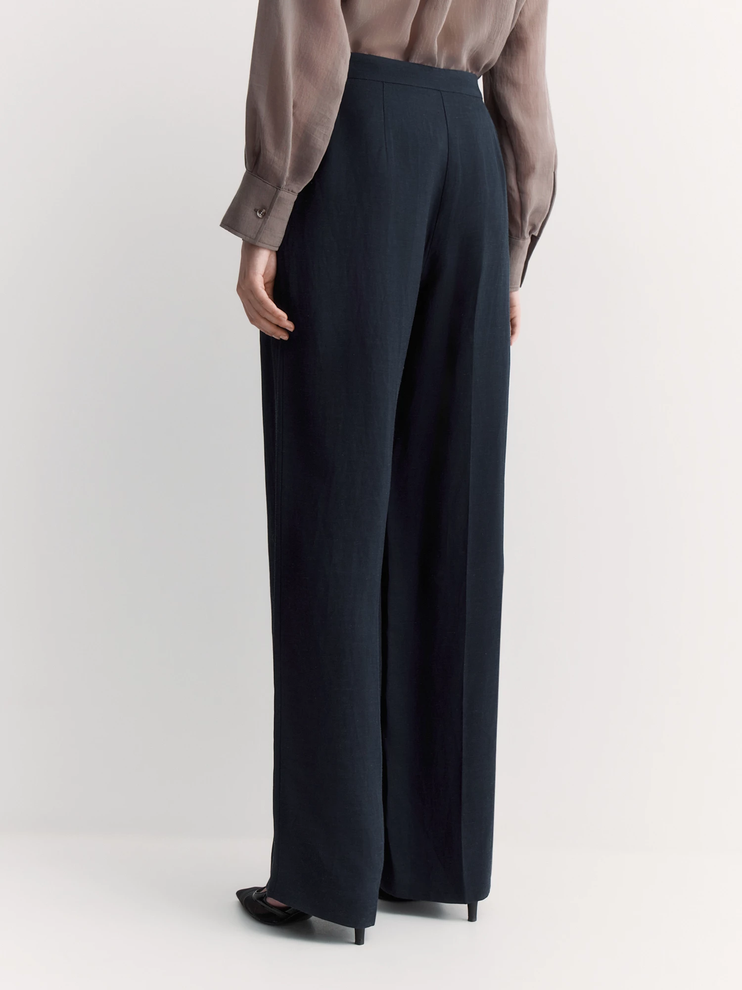 Брюки из текстурной ткани Elis арт. TR0693