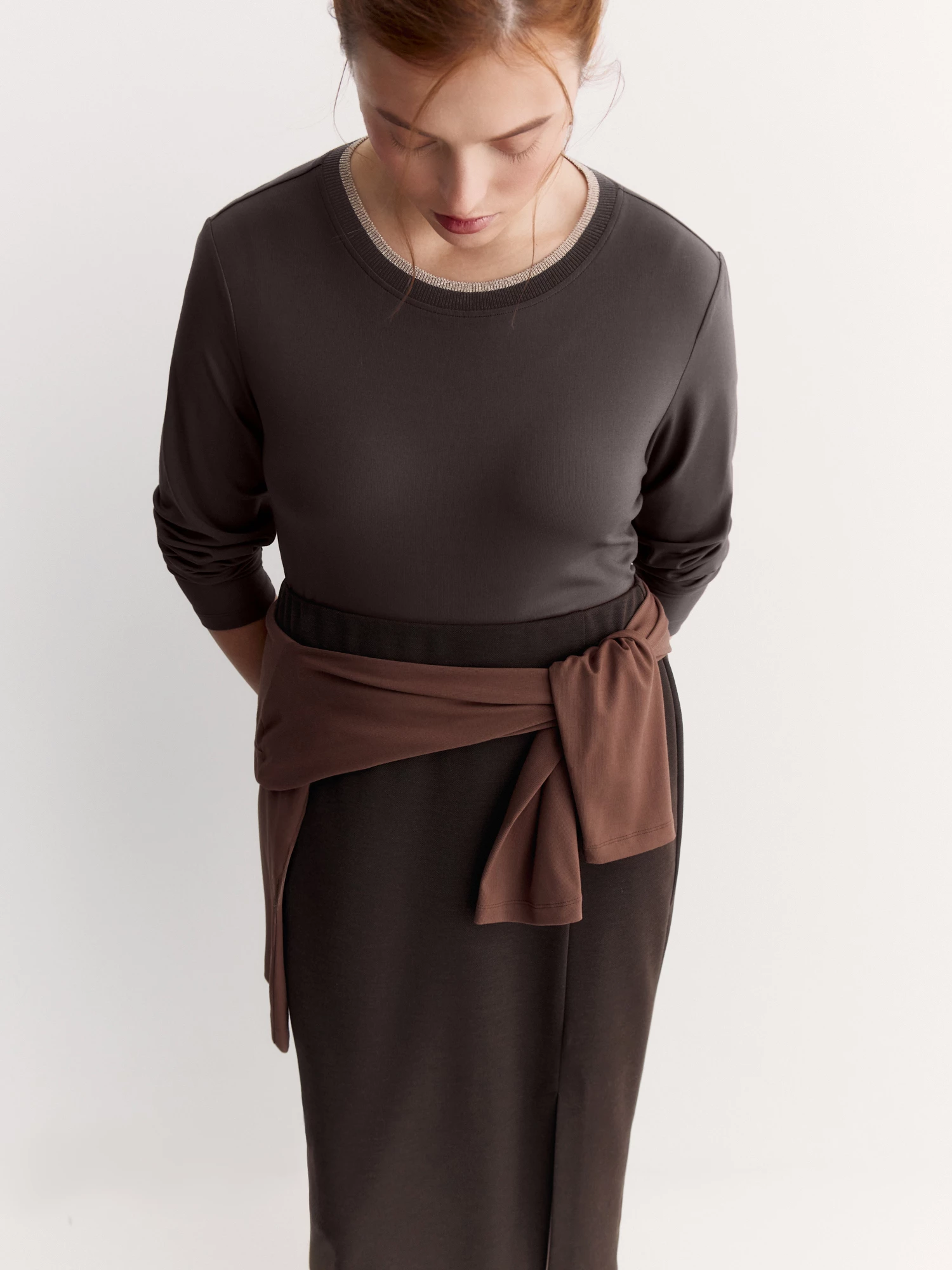 Лонгслив из вискозного трикотажа Lalis арт. LS0004K1