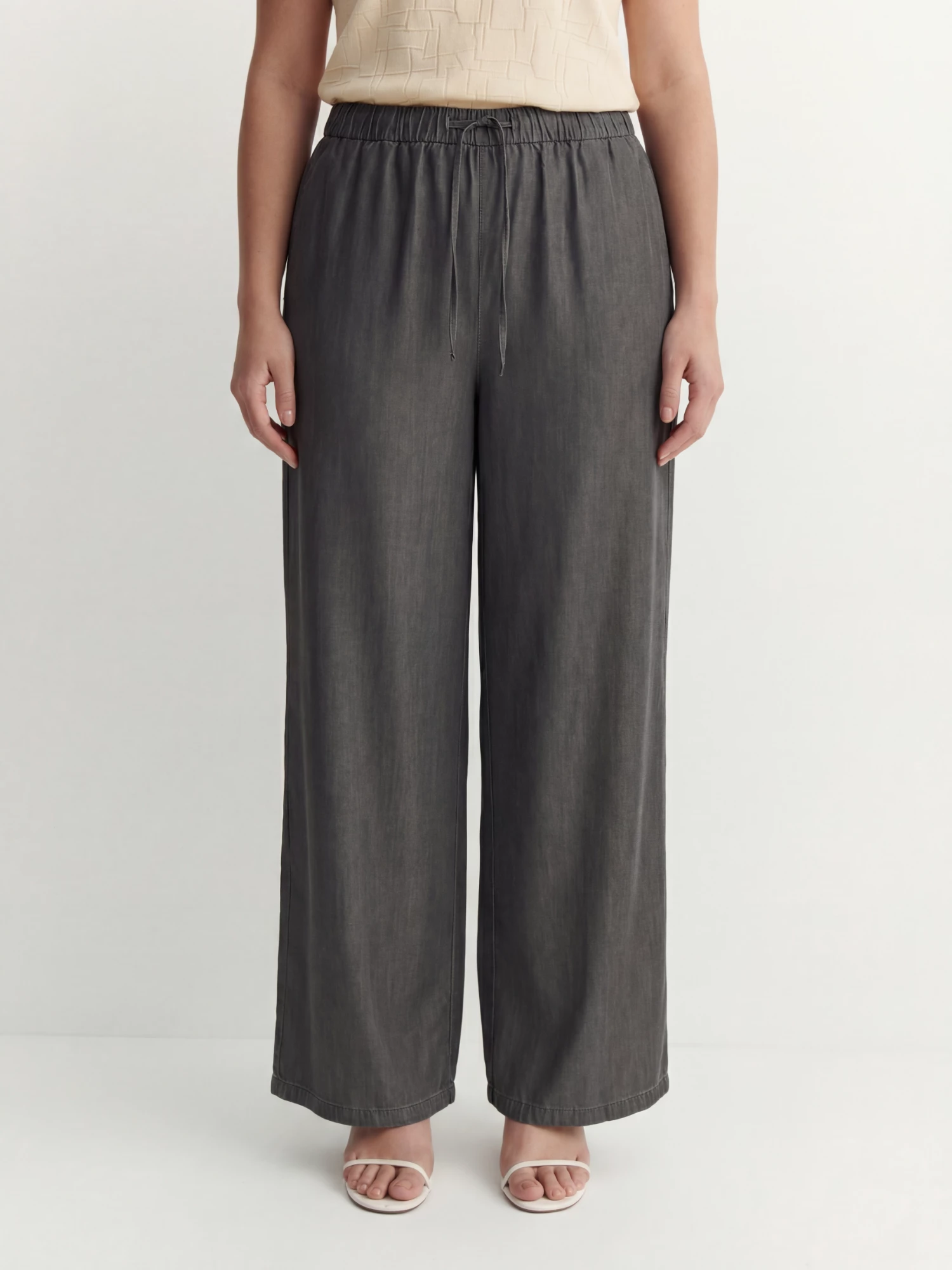 Прямые брюки из вискозной ткани Lalis арт. TR05666P