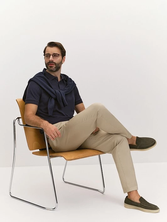 Поло из хлопкового трикотажа 20line арт. IPO0054K7N