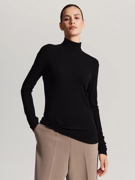 Водолазка из модифицированной вискозы и шерсти Elis арт. BL0019K