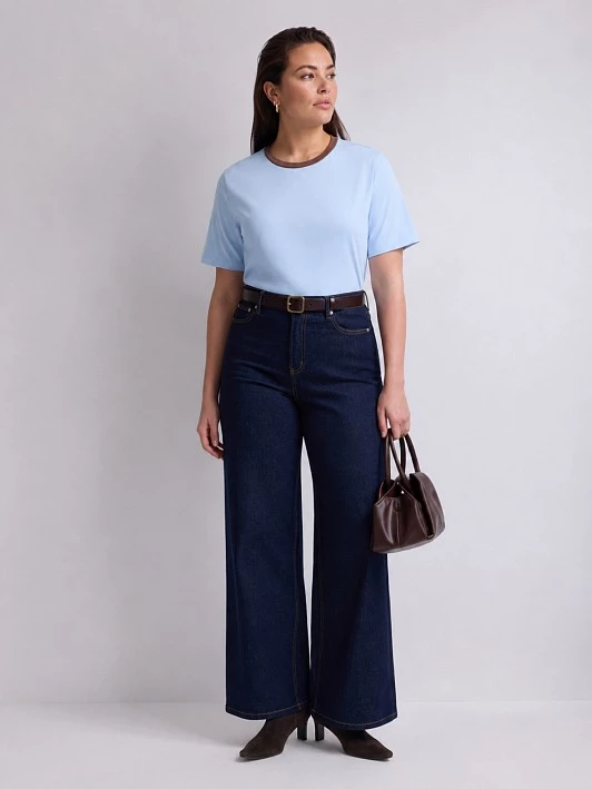 Футболка из 100% хлопка с кантом Lalis арт. TS0233K