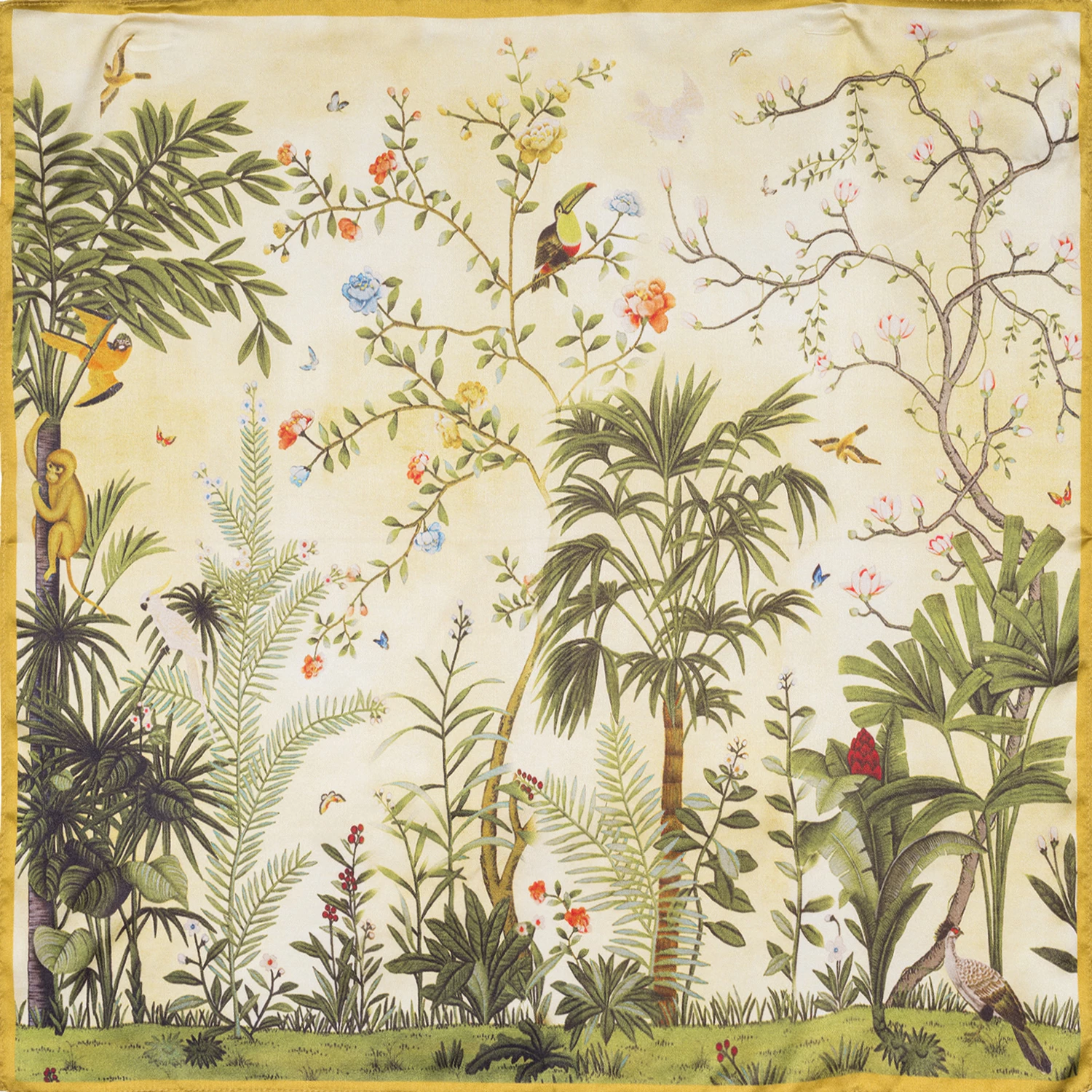 Шелковый платок с пейзажным принтом Elis арт. PK0072