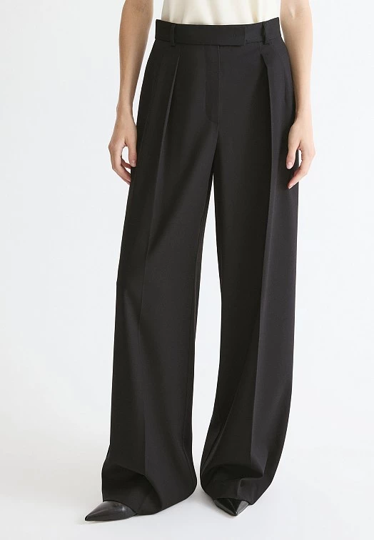 Брюки палаццо в классическом черном Elis арт. TR0576