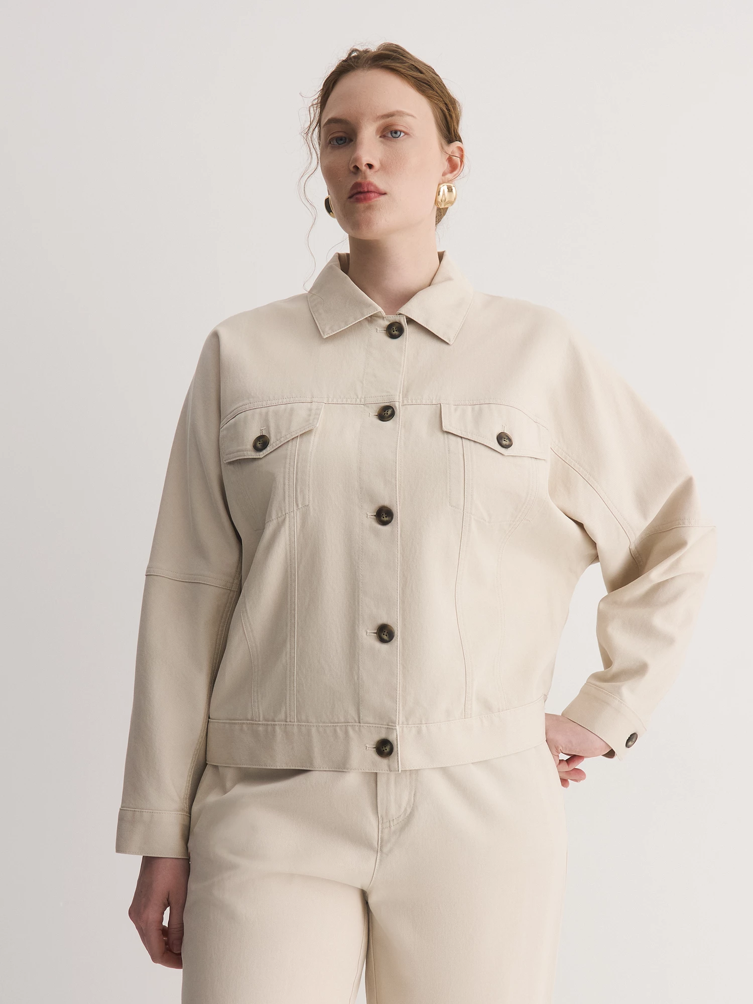 Куртка-джинсовка из лиоцелла и хлопка Lalis арт. KR0111R