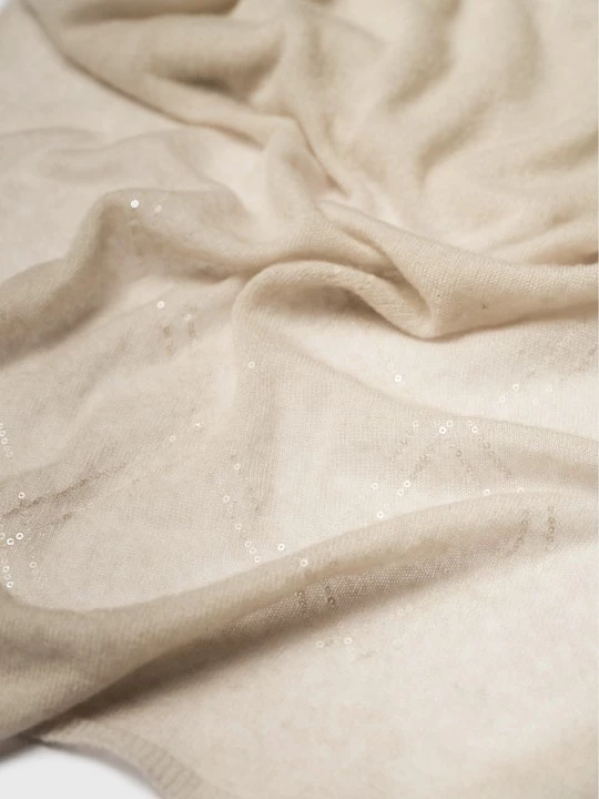 Вязаный палантин с шерстью альпаки Elis арт. PN0195V