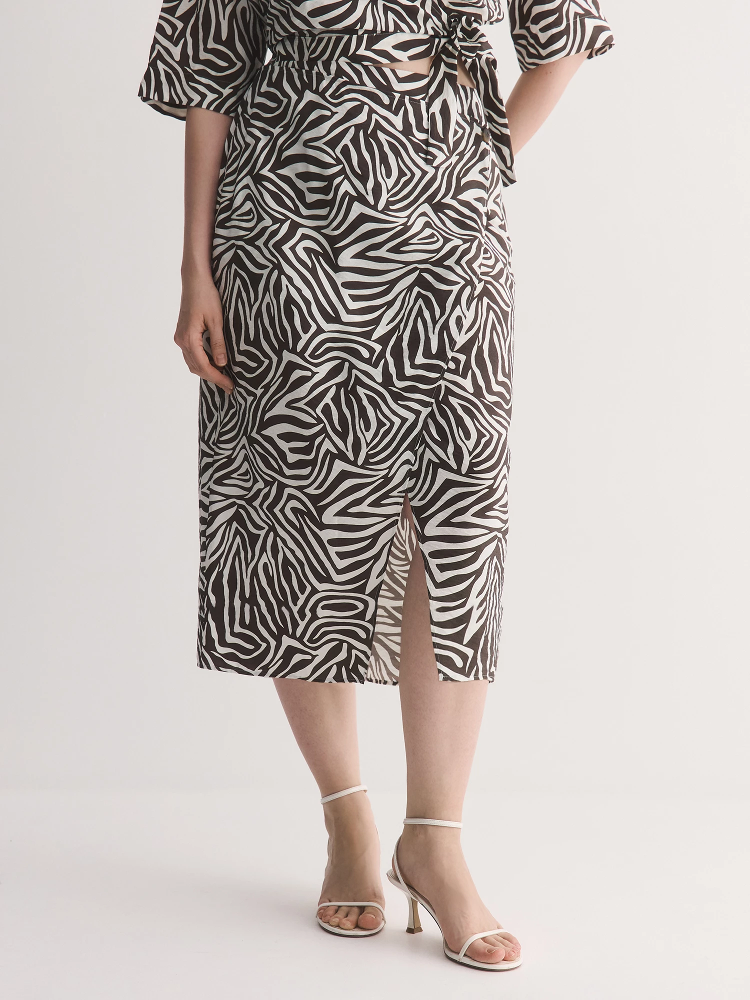 Юбка-карандаш из легкой вискозной ткани Lalis арт. SK0706