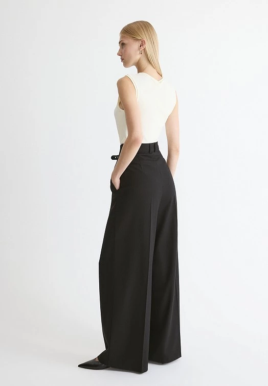 Брюки палаццо в классическом черном Elis арт. TR0576
