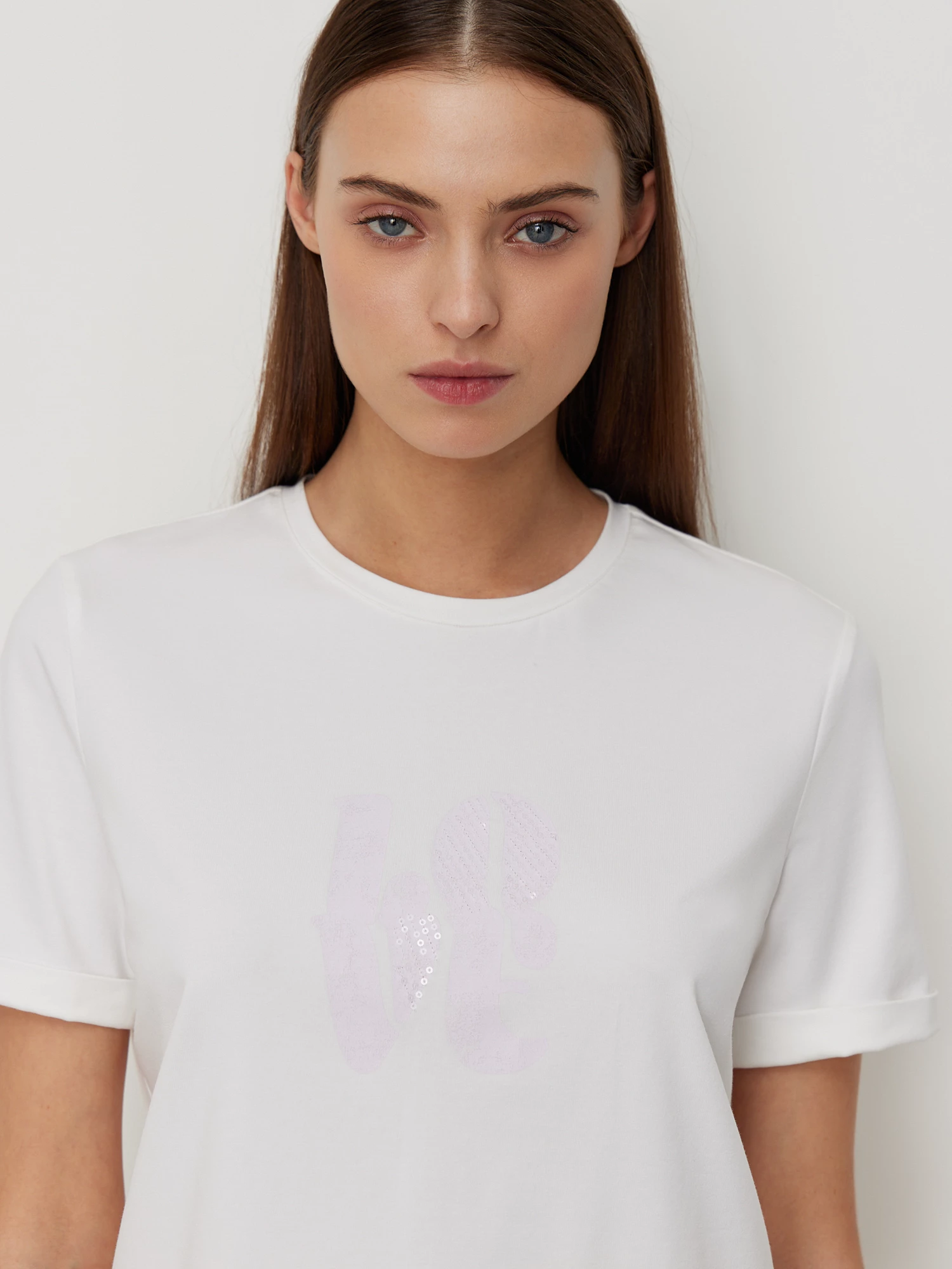 Футболка из хлопка с принтом Elis арт. TS0644K5