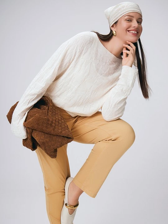 Джинсы Mom fit из цветного денима Lalis арт. DJ0181