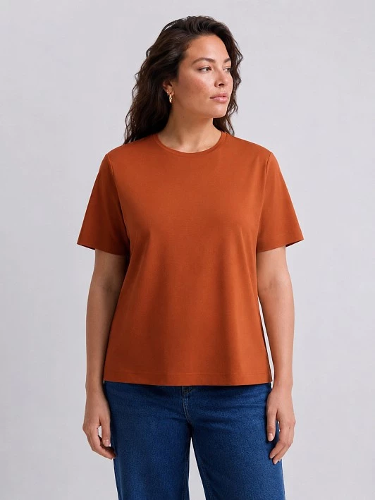 Футболка из вискозного трикотажа Lalis арт. TS0090K5