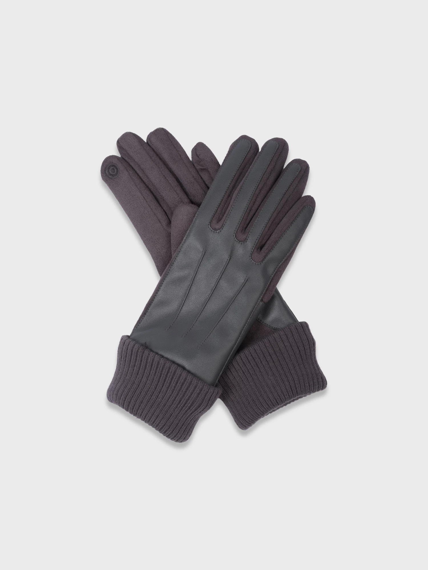 Демисезонные комбинированные перчатки Elis арт. GL0035