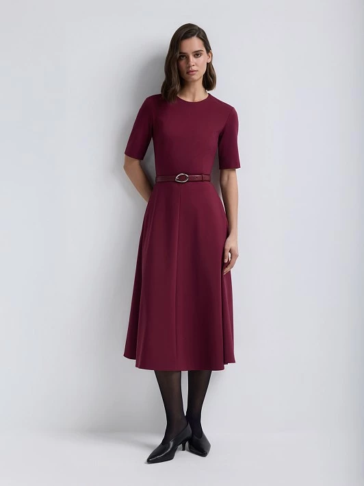 Приталенное платье с коротким рукавом Elis арт. DR1120KR