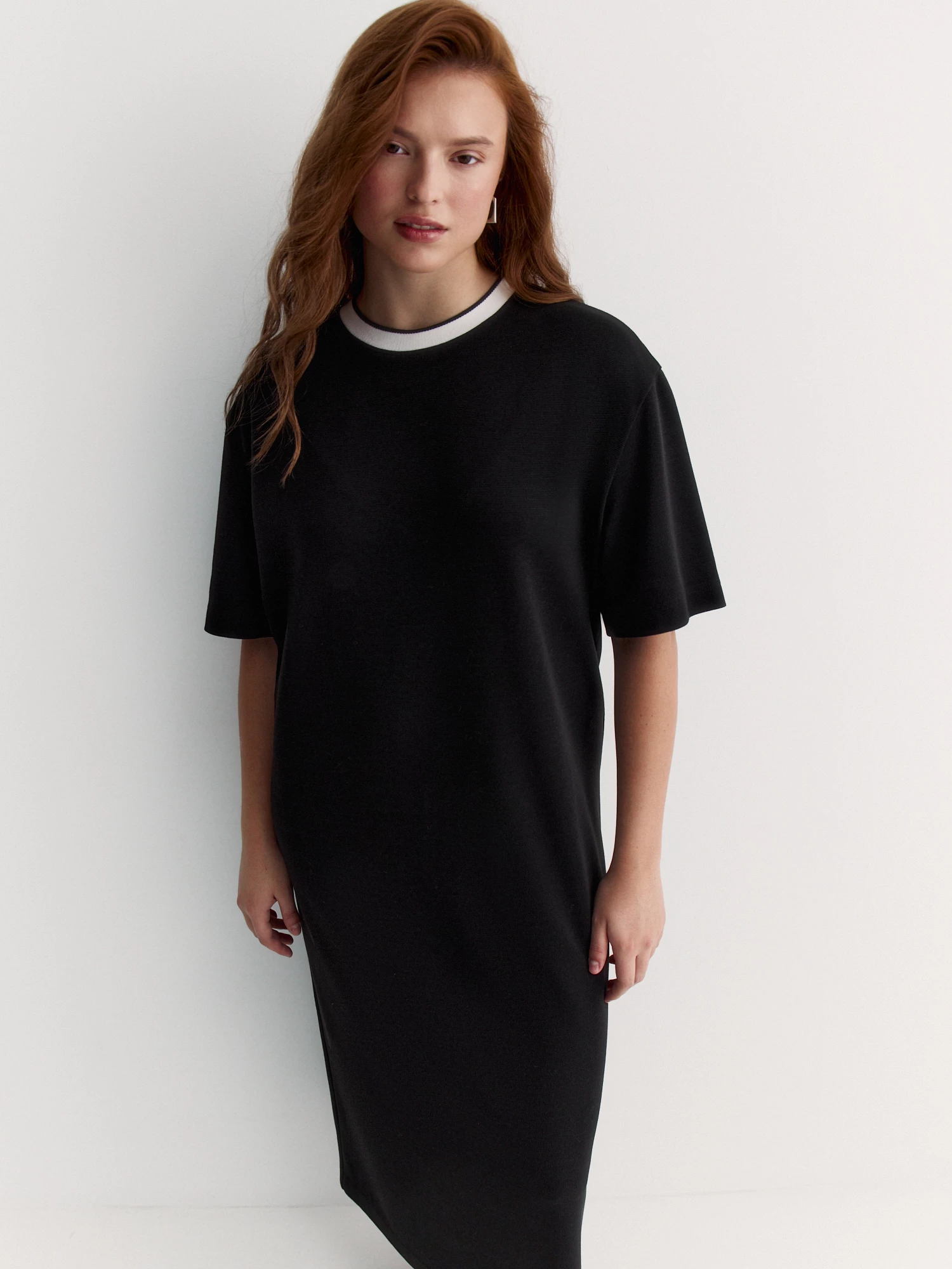 Прямое трикотажное платье Lalis арт. DR1038K