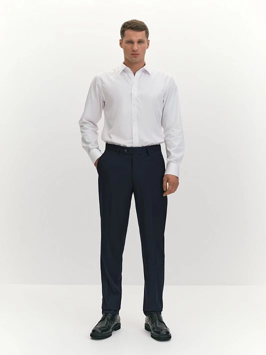 Брюки из вискозной костюмной ткани 20line арт. ITR01595Y1N