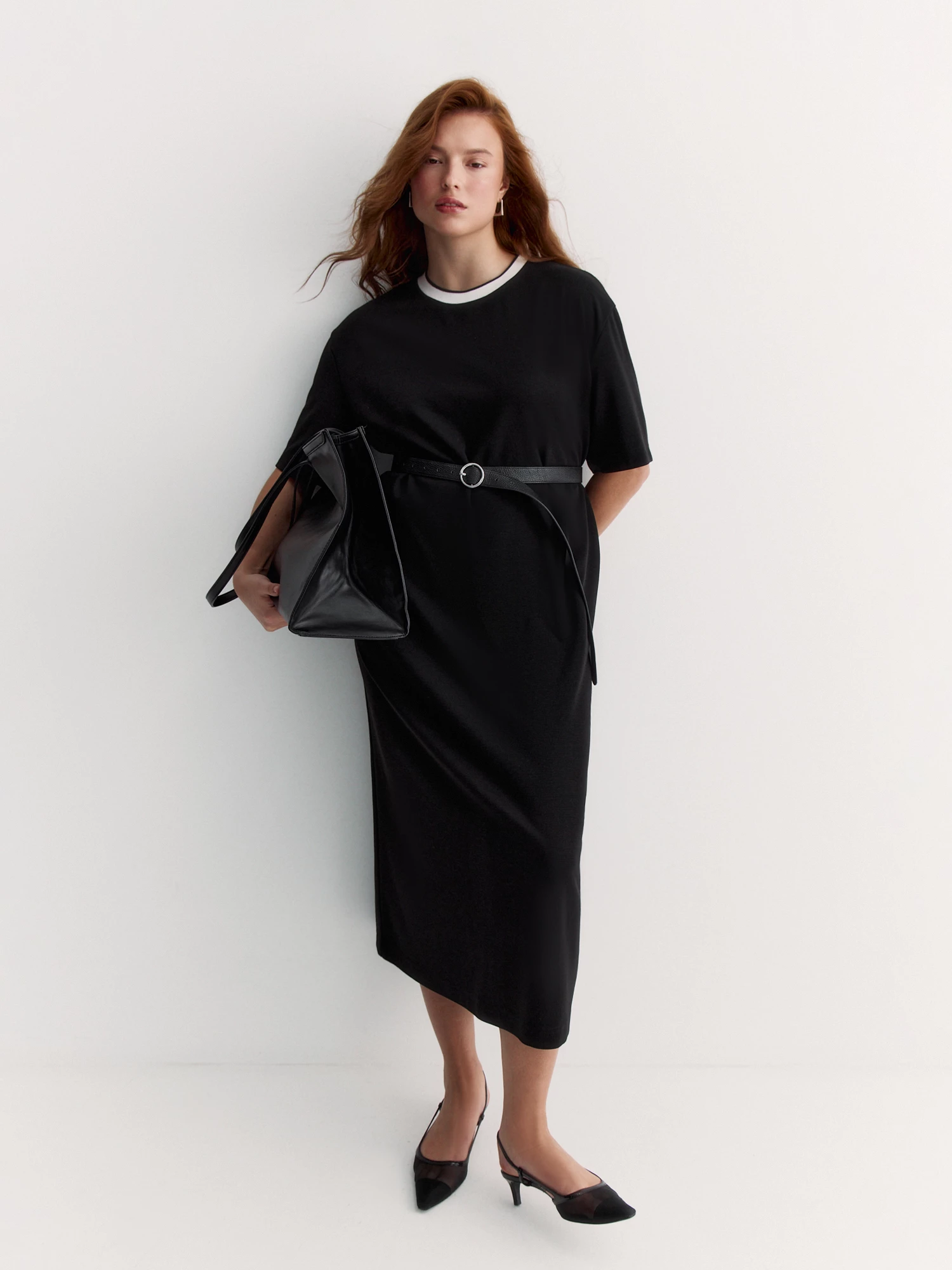 Прямое трикотажное платье Lalis арт. DR1038K