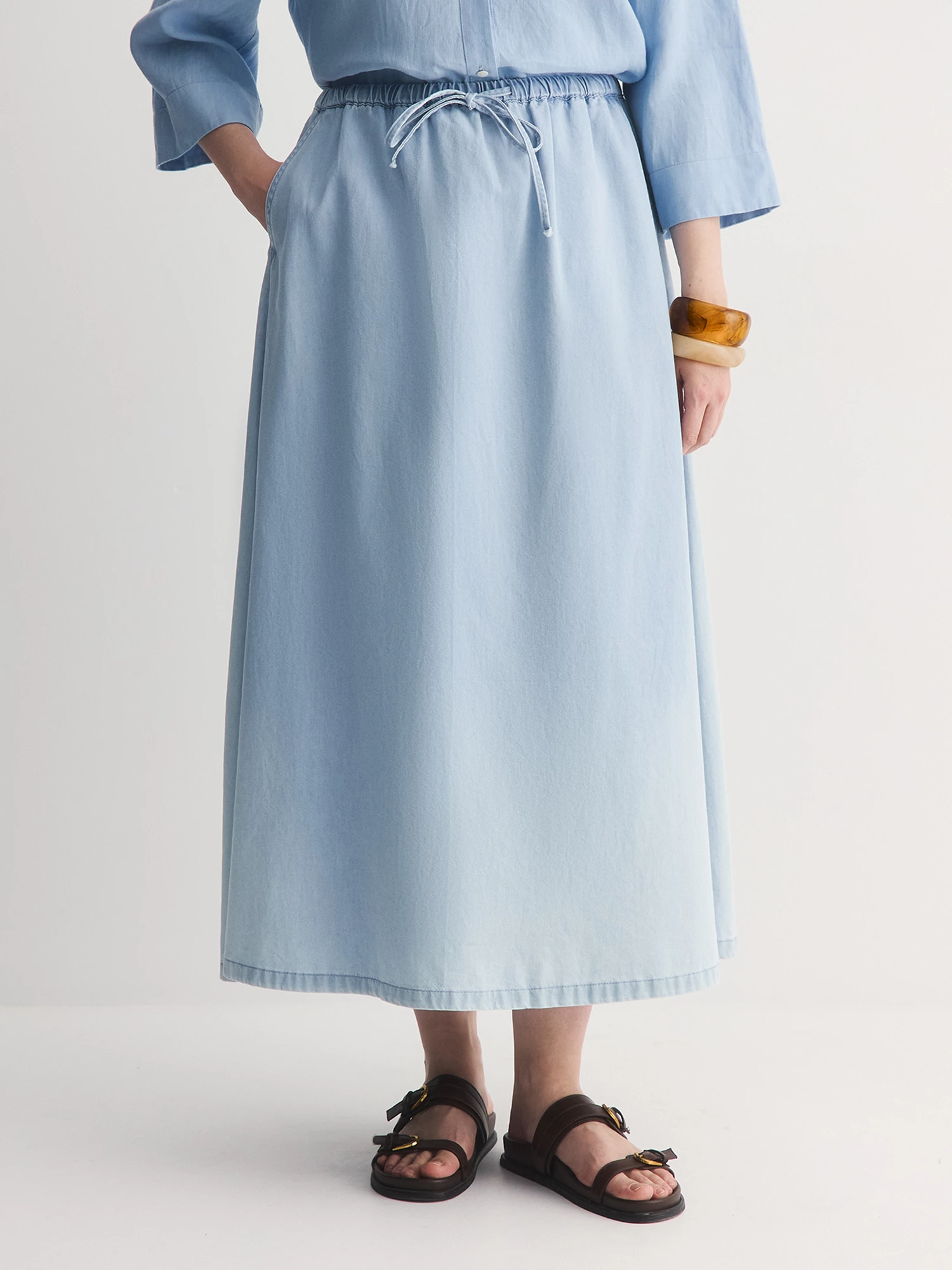 Юбка из тонкого денима Lalis арт. SK05376Y1