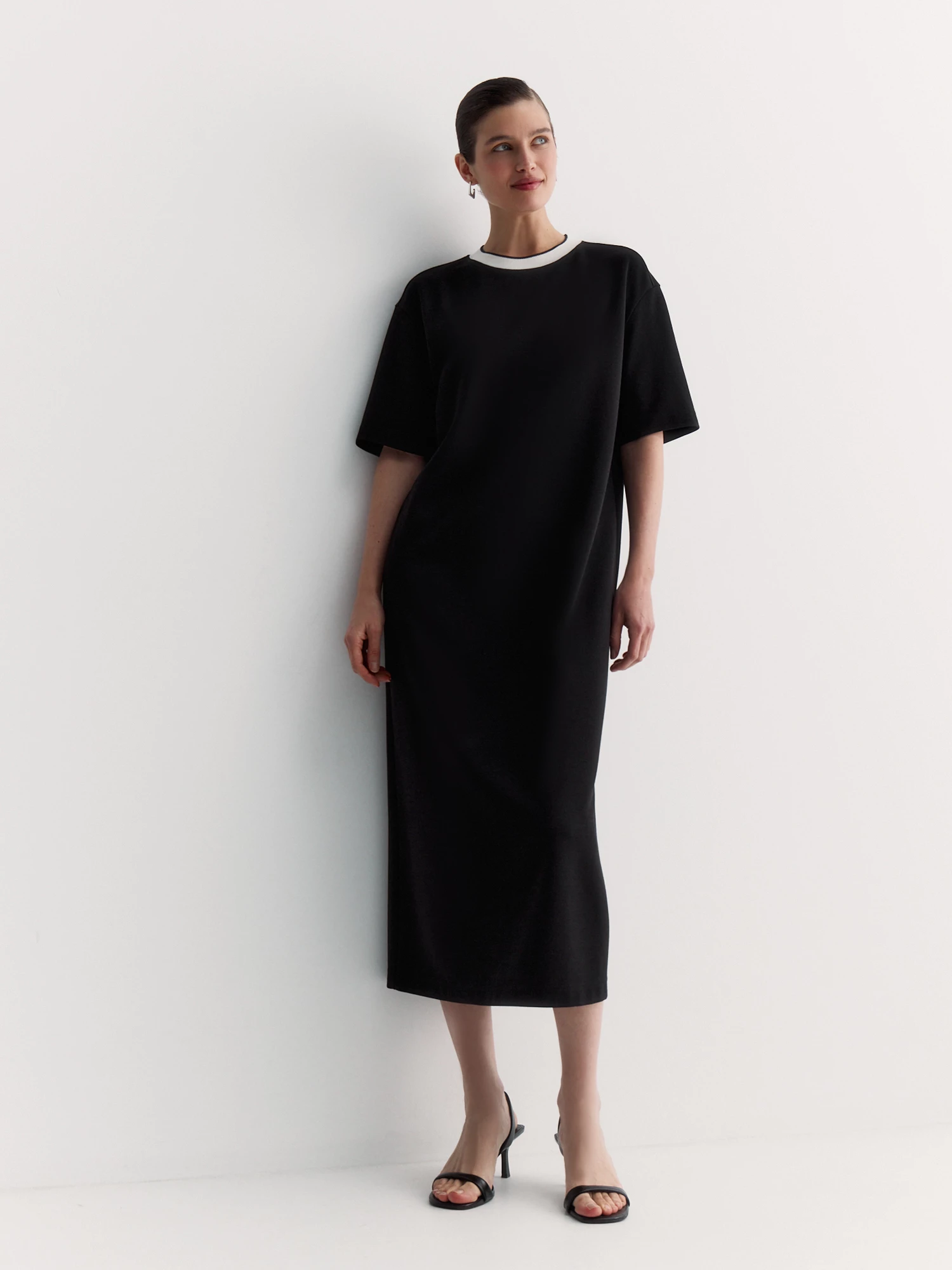 Прямое трикотажное платье Elis арт. DR1038K51