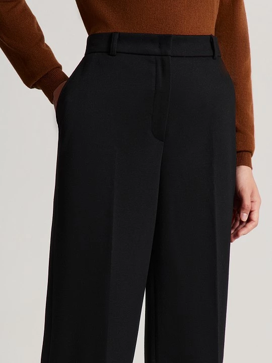 Прямые брюки из эластичной вискозной ткани Elis арт. TR0630K