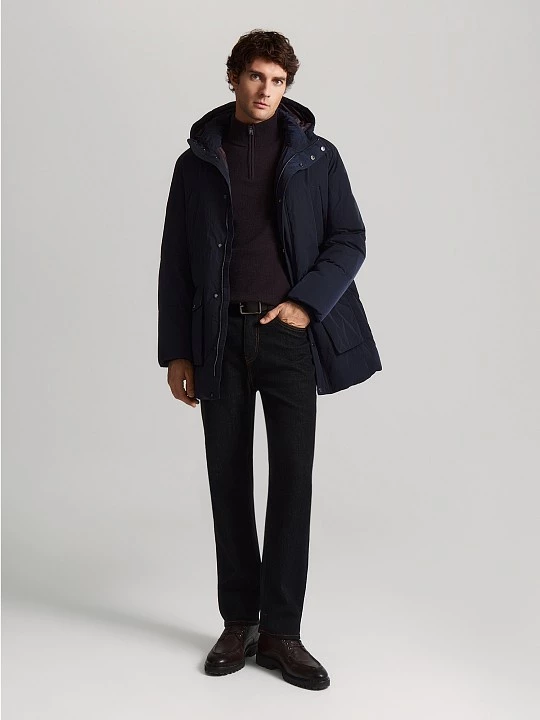 Куртка из ткани водоотталкивающей пропиткой, утепленная наполнителем пух/перо 20line арт. IPH0035Y1