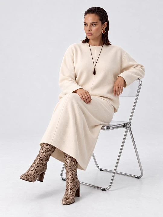 Блуза из мягкого трикотажа с шерстью Lalis арт. BL2049K