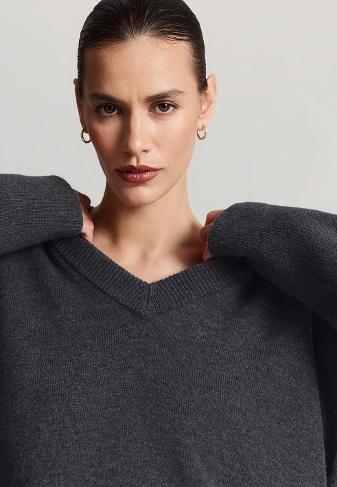 Джемпер из 100% шерсти мериноса Elis арт. JM0242V