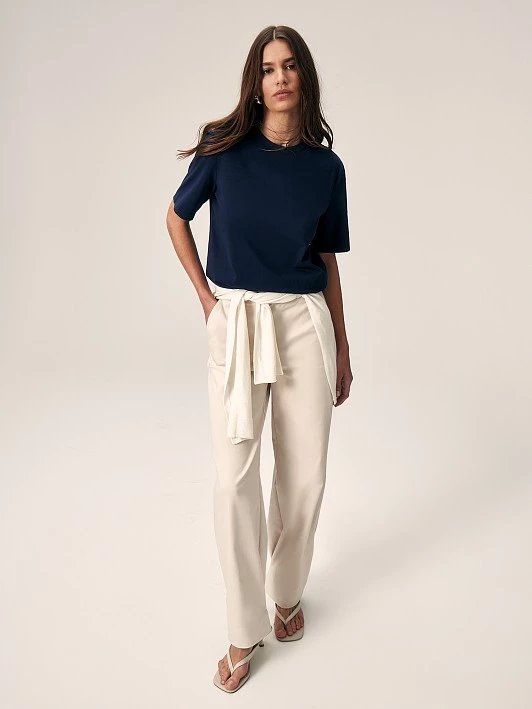 Базовая футболка из хлопка с принтом Elis арт. TS0083K6