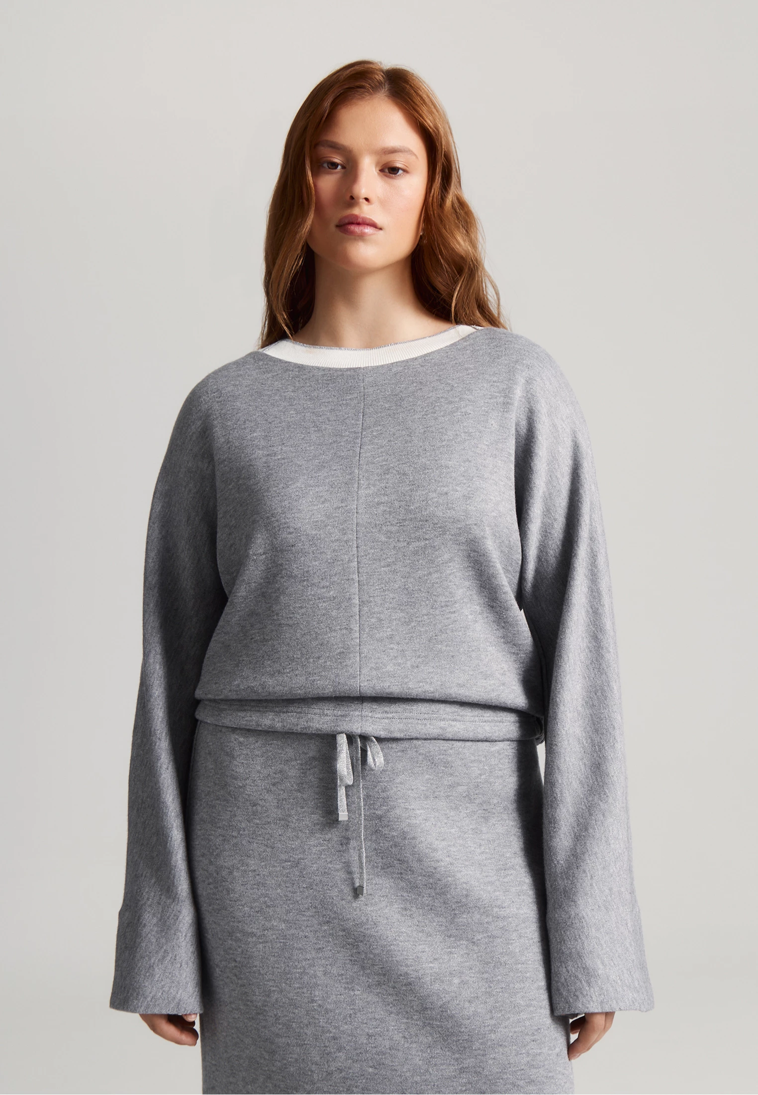 Трикотажная блуза с подвязом Lalis арт. BL1436K1