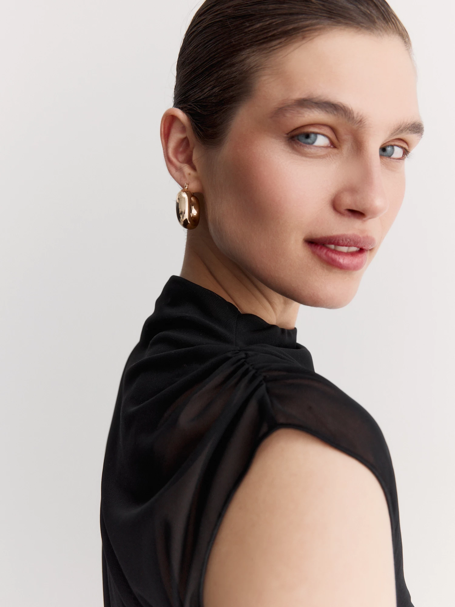 Воздушная блуза из сетки Elis арт. BL1821K